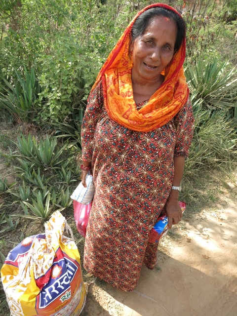 Earth quick victim with rice, salt and biscuit provided by LEADERS Nepal.jpg