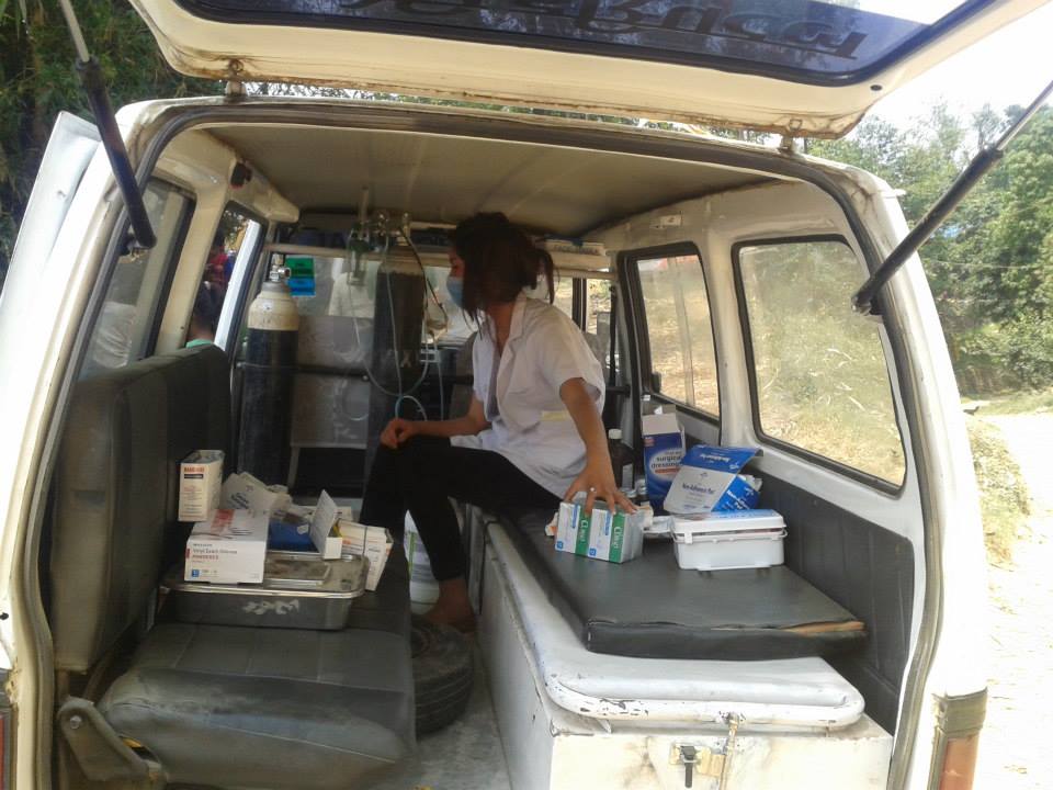 Van with the medical supplies.jpg